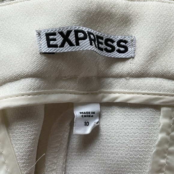 Express, cropped flair pants, Sz. 10 - Picture 6 of 8